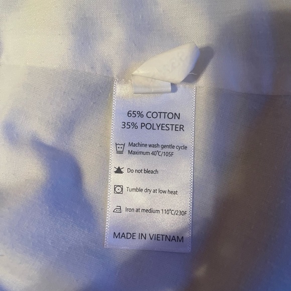 Smockingbird girls 3 3T pinafore dress blue tulip print with sash. EUC - Picture 5 of 5